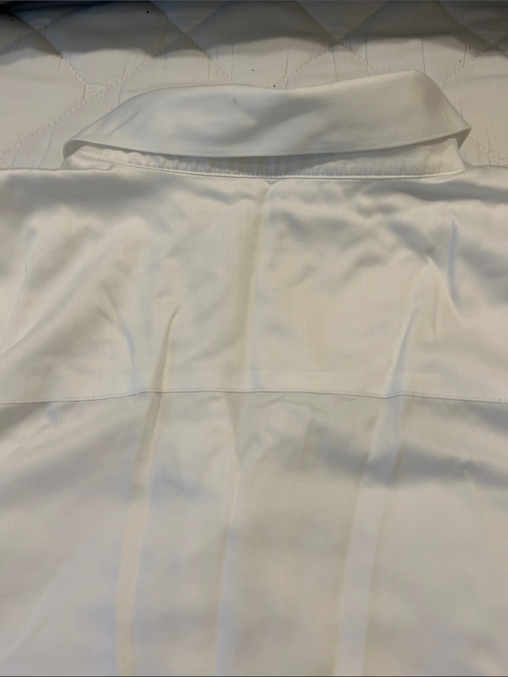 Chico's White Button-Front Collared Dress Shirt - Picture 6 of 6